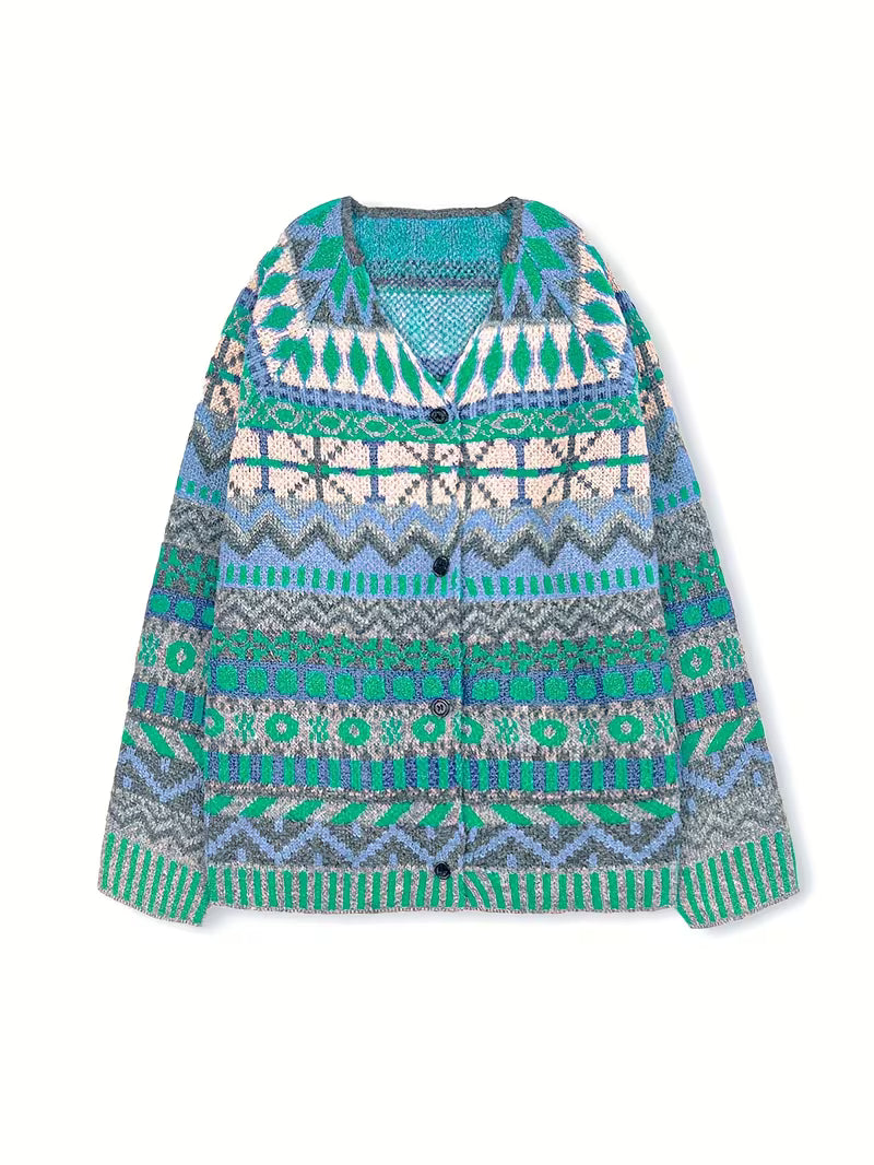 Nordic Ocean Breeze Cardigan
