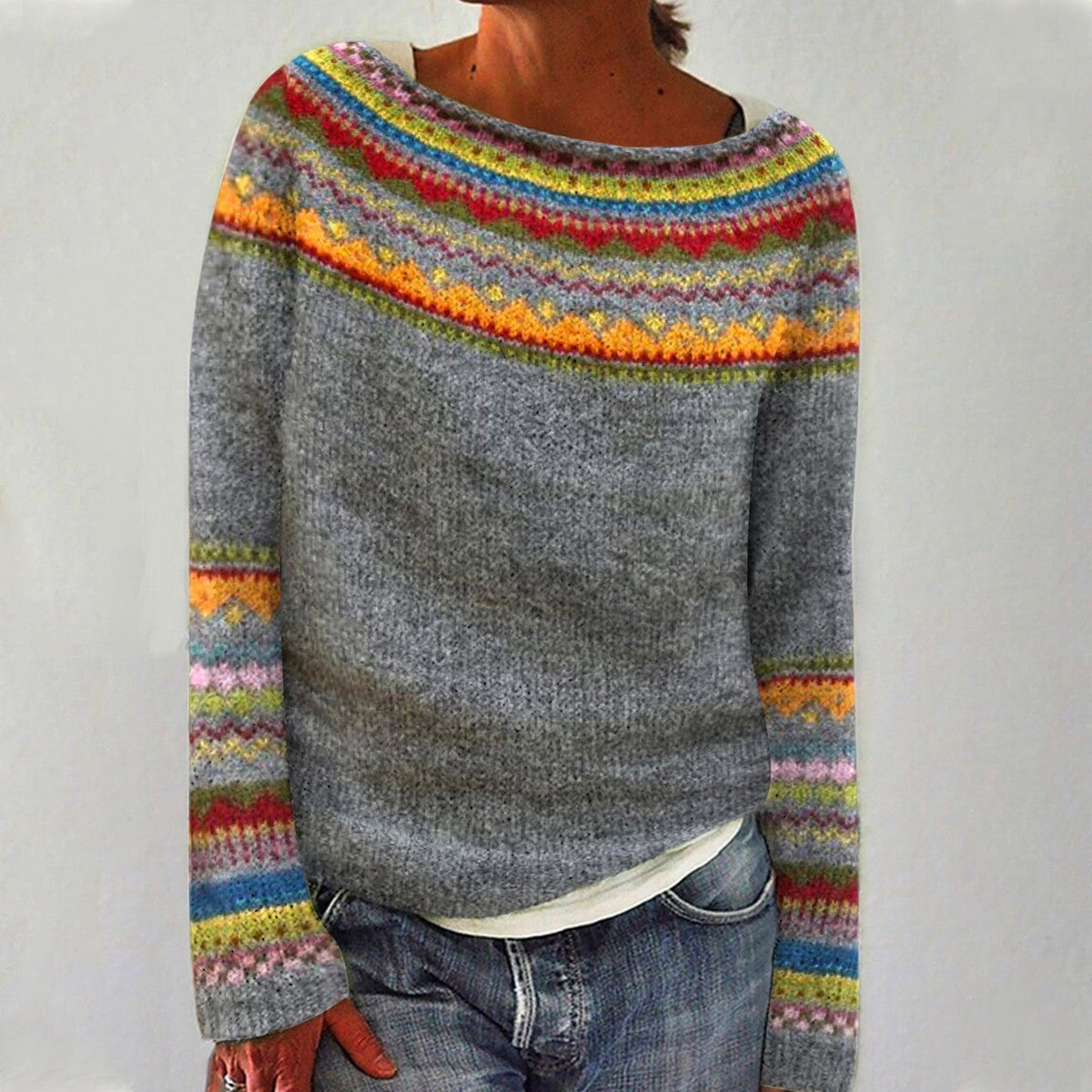 Harper - Elegant Vintage Sweater