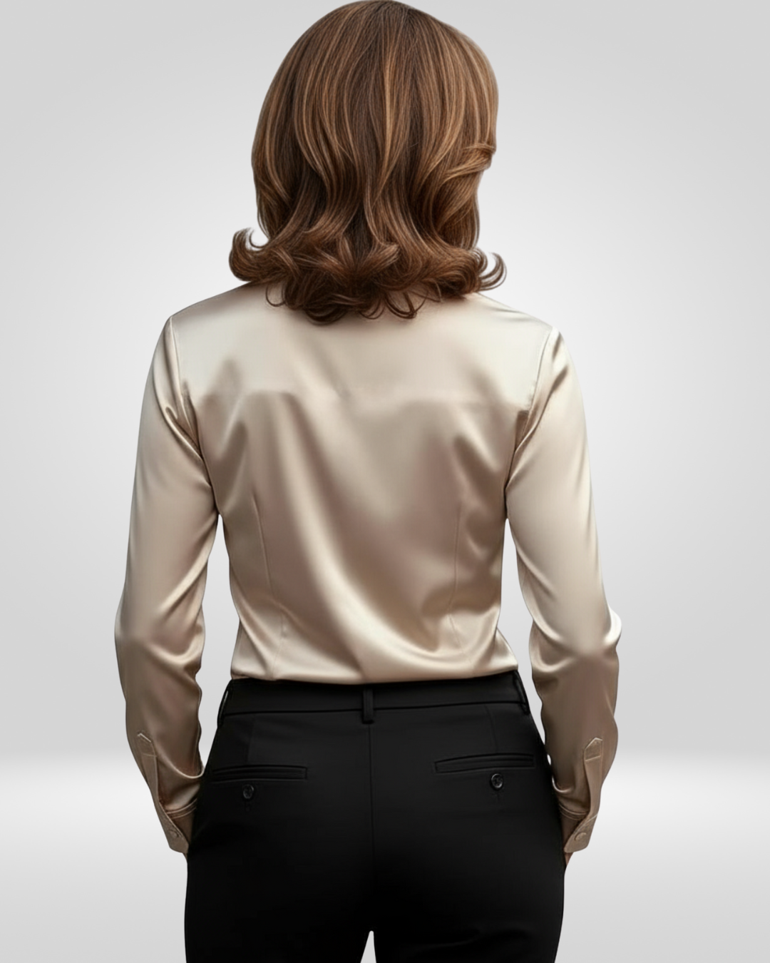 Clara Blouse with Luxury Shine