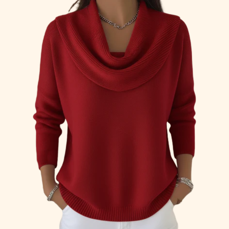 Victoire™ | Soft Sweater with Boat Neck