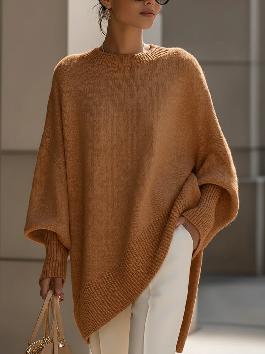 ANNETE | Oversized Poncho Sweater