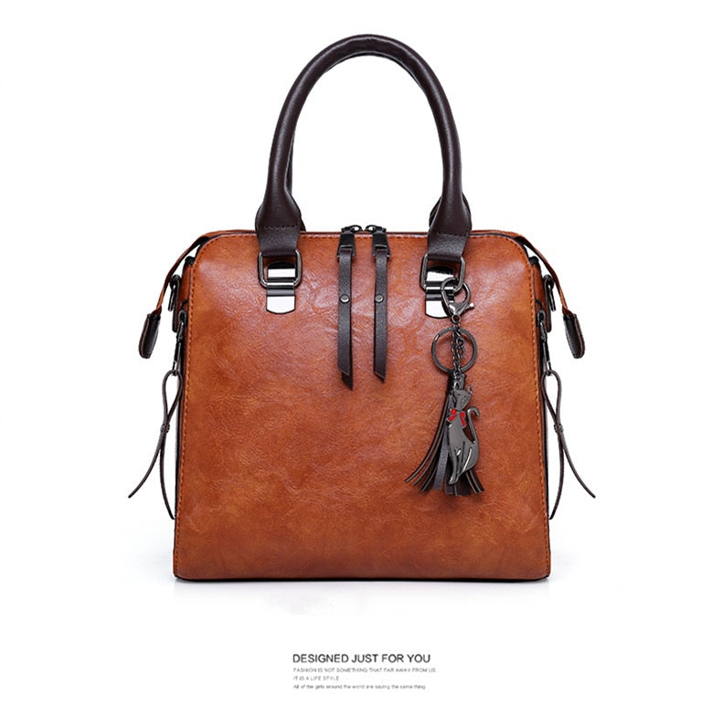 Avery - Essential 4-Piece Leather Bag Set