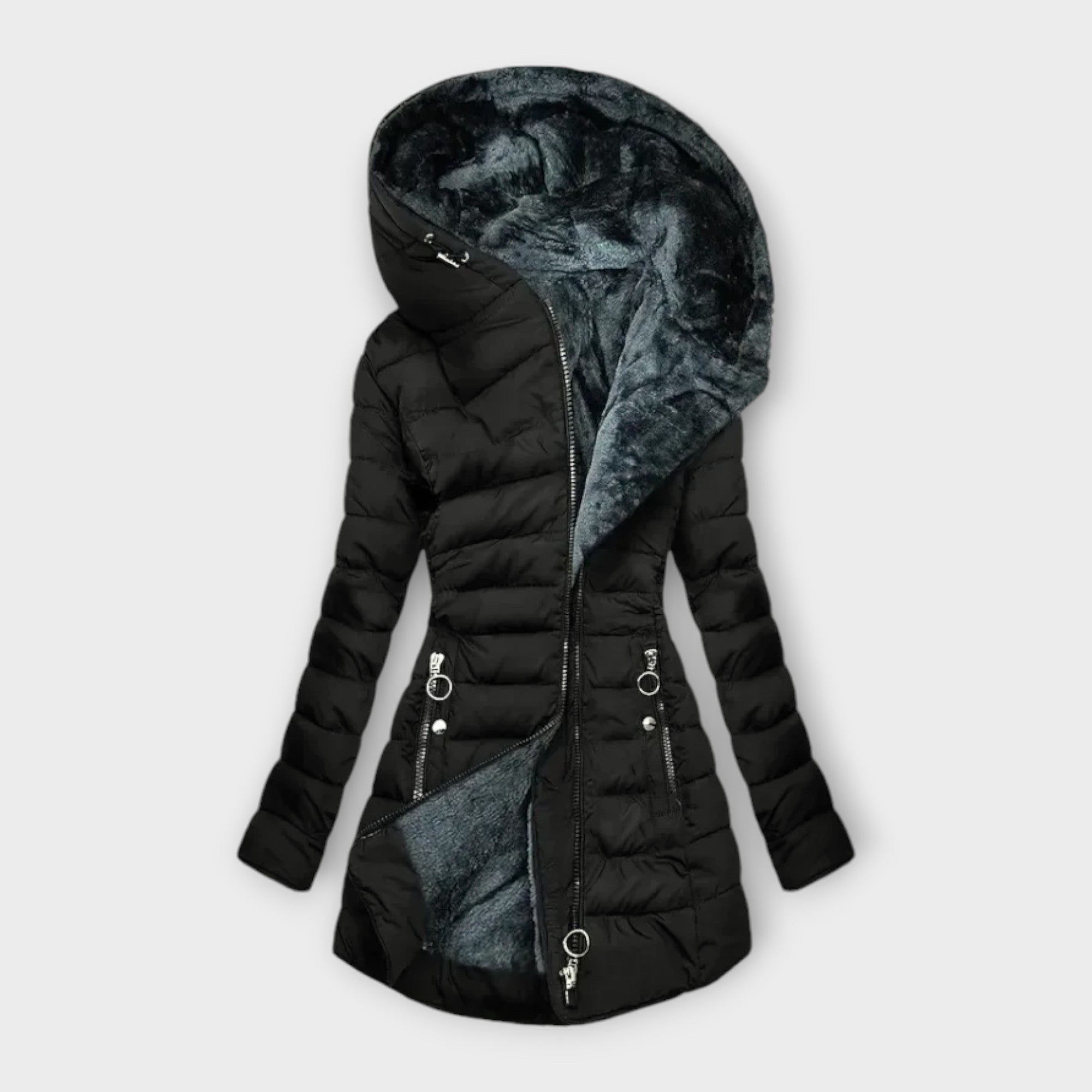 Elara | Faux Fur Elegance Coat