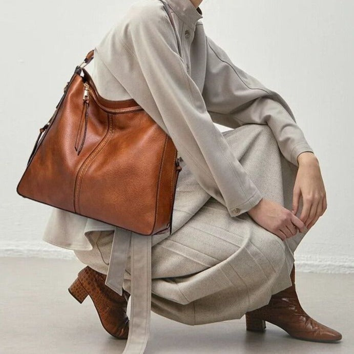 Brooklyn - Elegant Leather Shoulder Bag