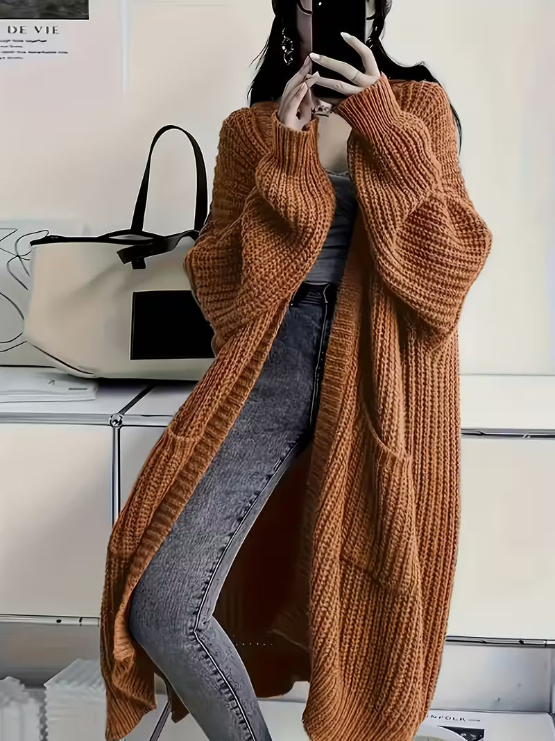 Lydia™| Long Knitted Cardigan Women