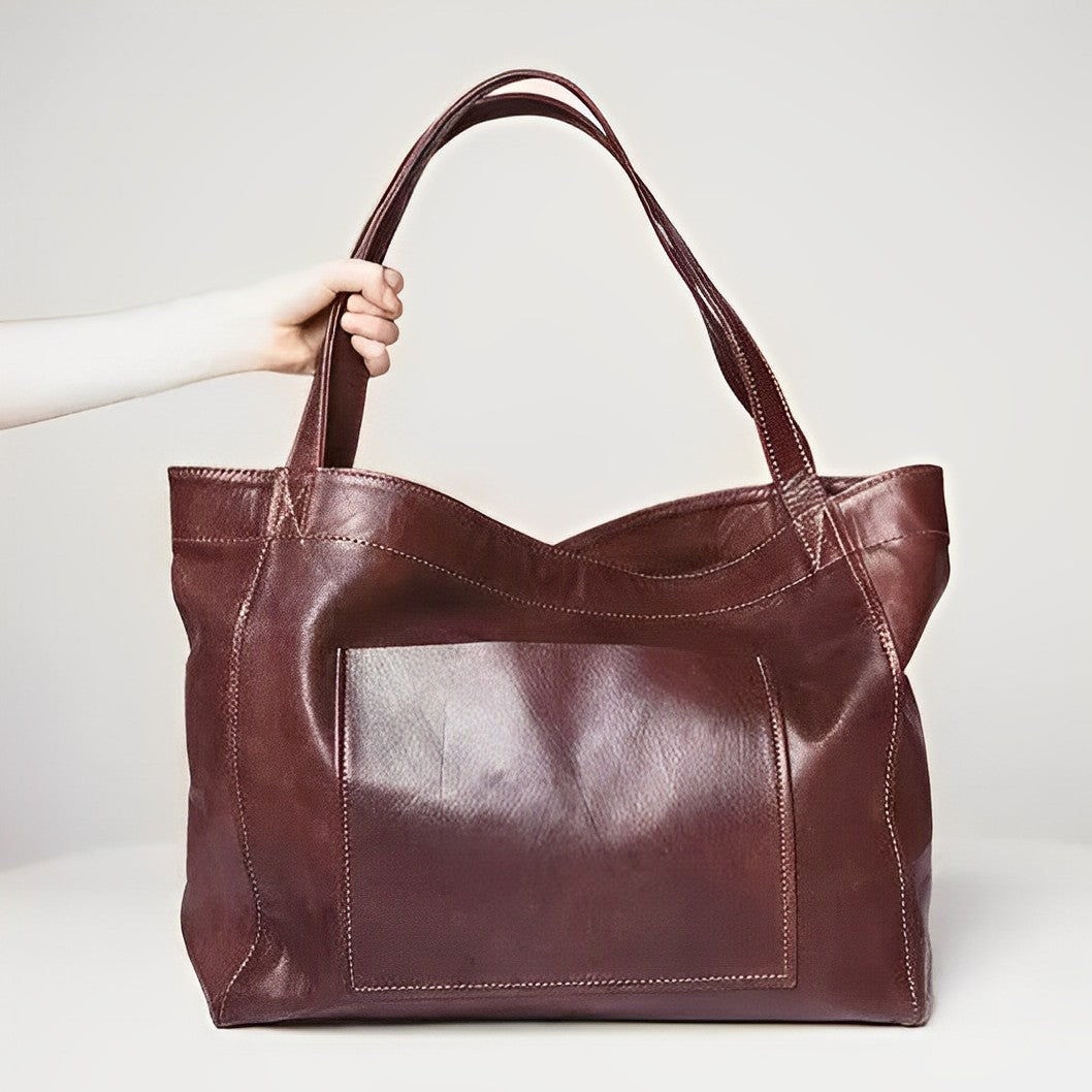 Beatrice - Imperial Charm Leather Shoulder Bag