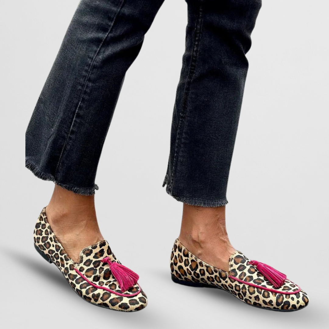 Francesca™ | Fringe Detail Slippers