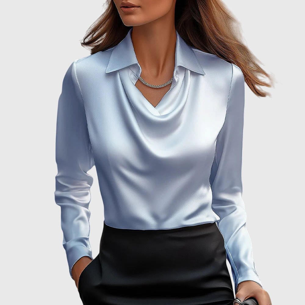 Clara Blouse with Luxury Shine