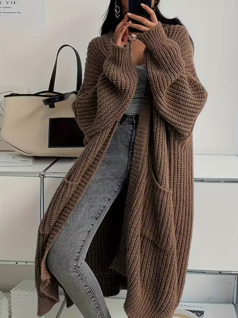 Lydia™| Long Knitted Cardigan Women