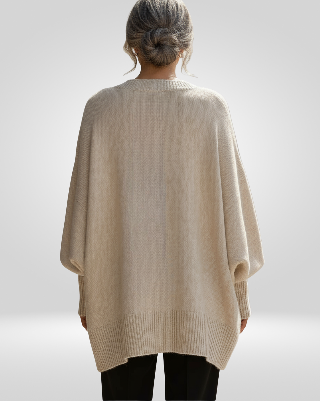 ANNETE | Oversized Poncho Sweater