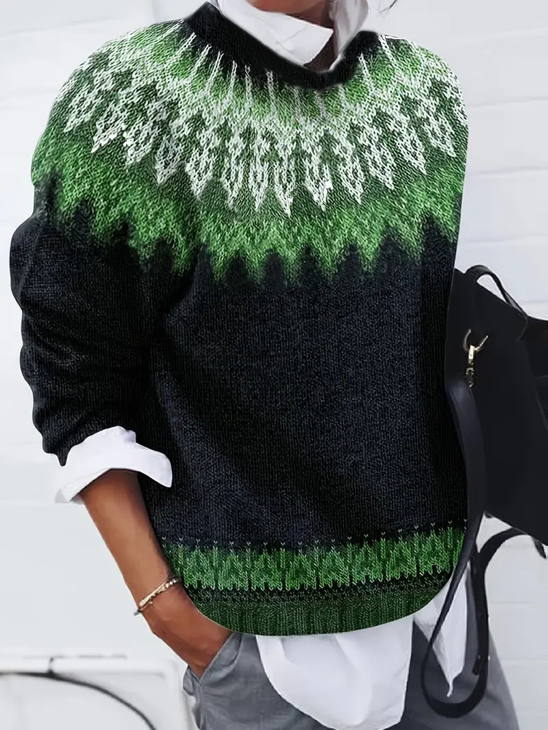 Lydia™| Nordic Charm Sweater
