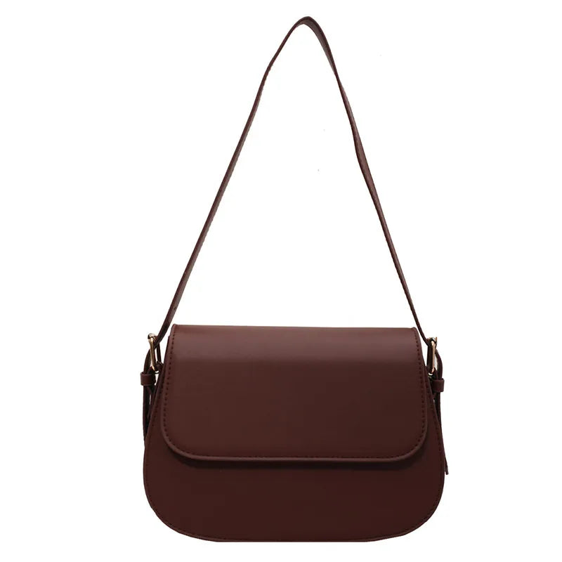 Avery - Classic Leather Messenger Bag