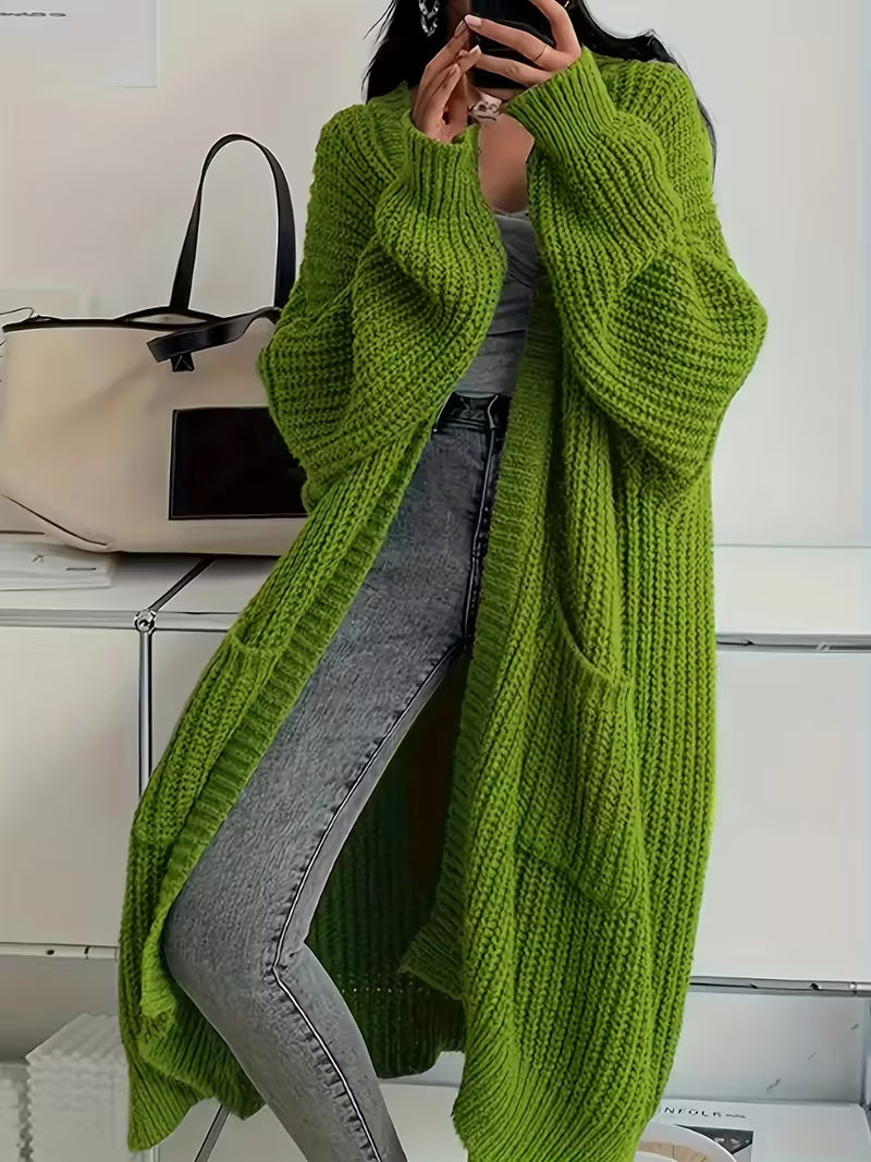 Lydia™| Long Knitted Cardigan Women