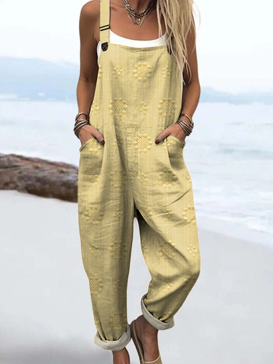 Freja | Relaxed Pattern Jumpsuit