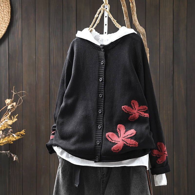 THE SERAPHINE | FLORAL KNIT