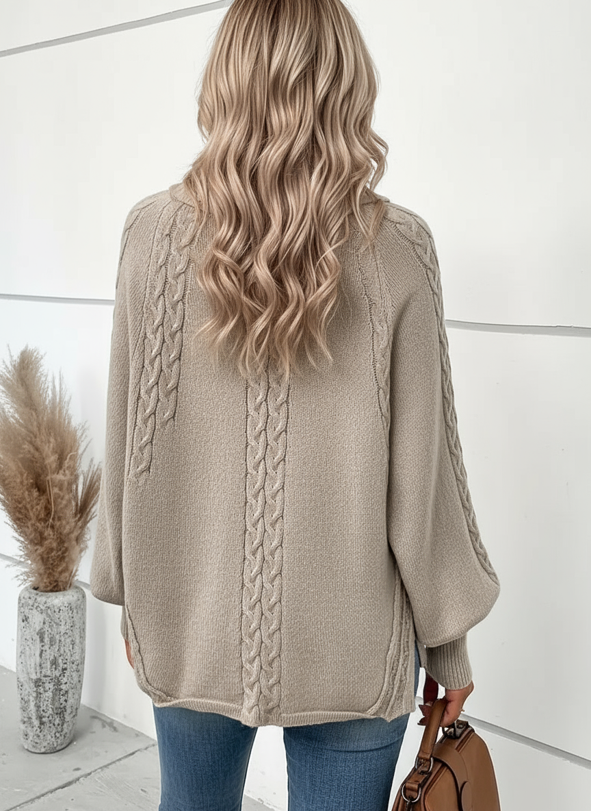 Lydia™ | Cozy Knit Button Sweater