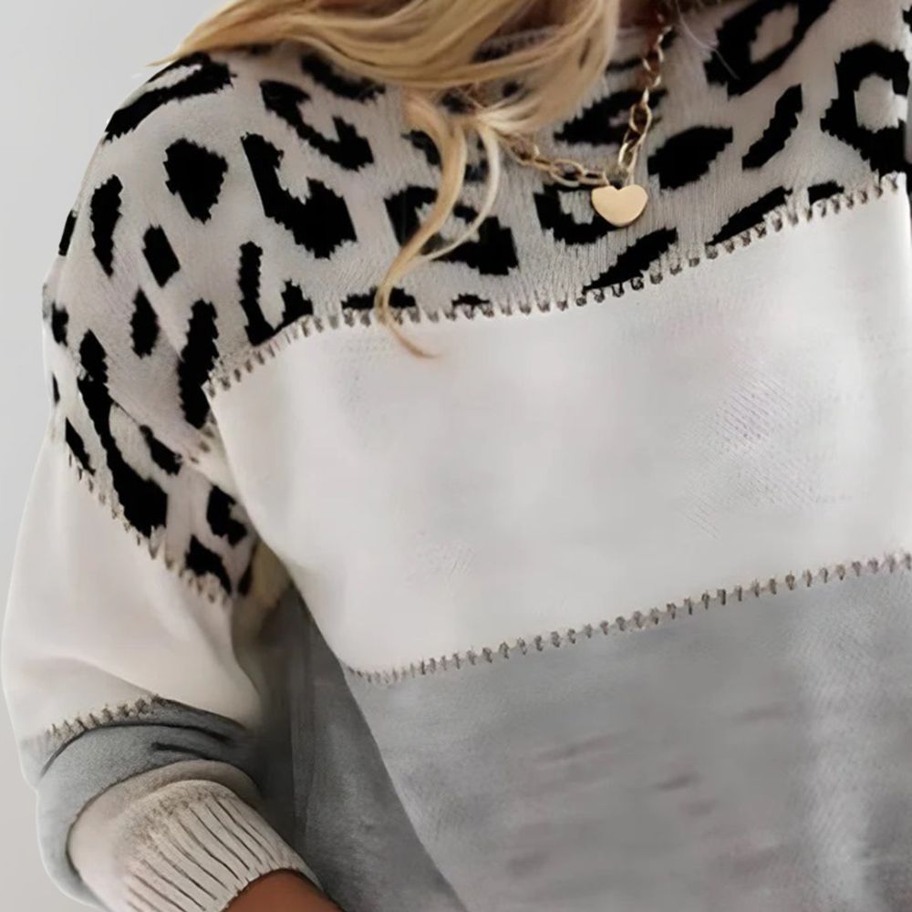 Lydia™ | Leopard Print Jumper