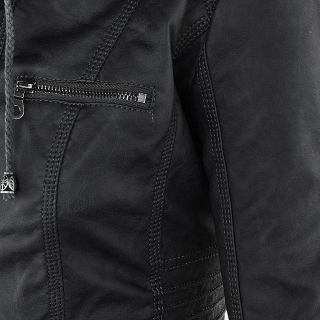 Riyana | Elegant and Street-Ready Leather Jacket