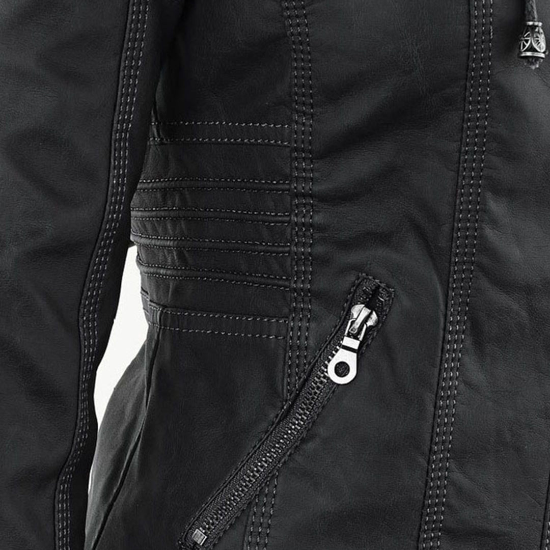 Riyana | Elegant and Street-Ready Leather Jacket