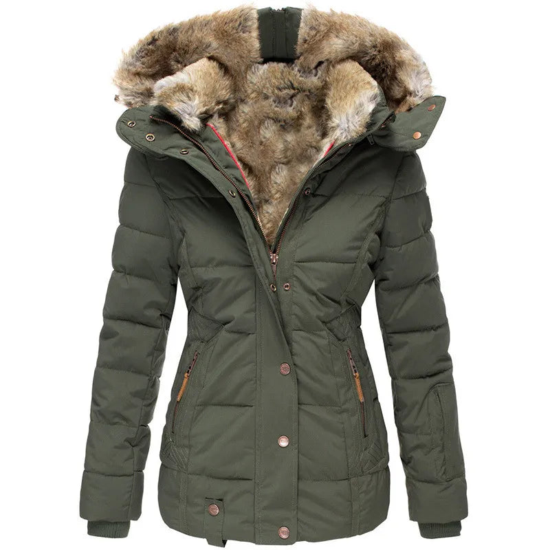 Velina | Comfortable Warm Winter Fur Jacket