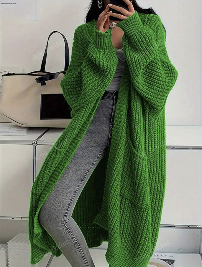 Lydia™| Long Knitted Cardigan Women