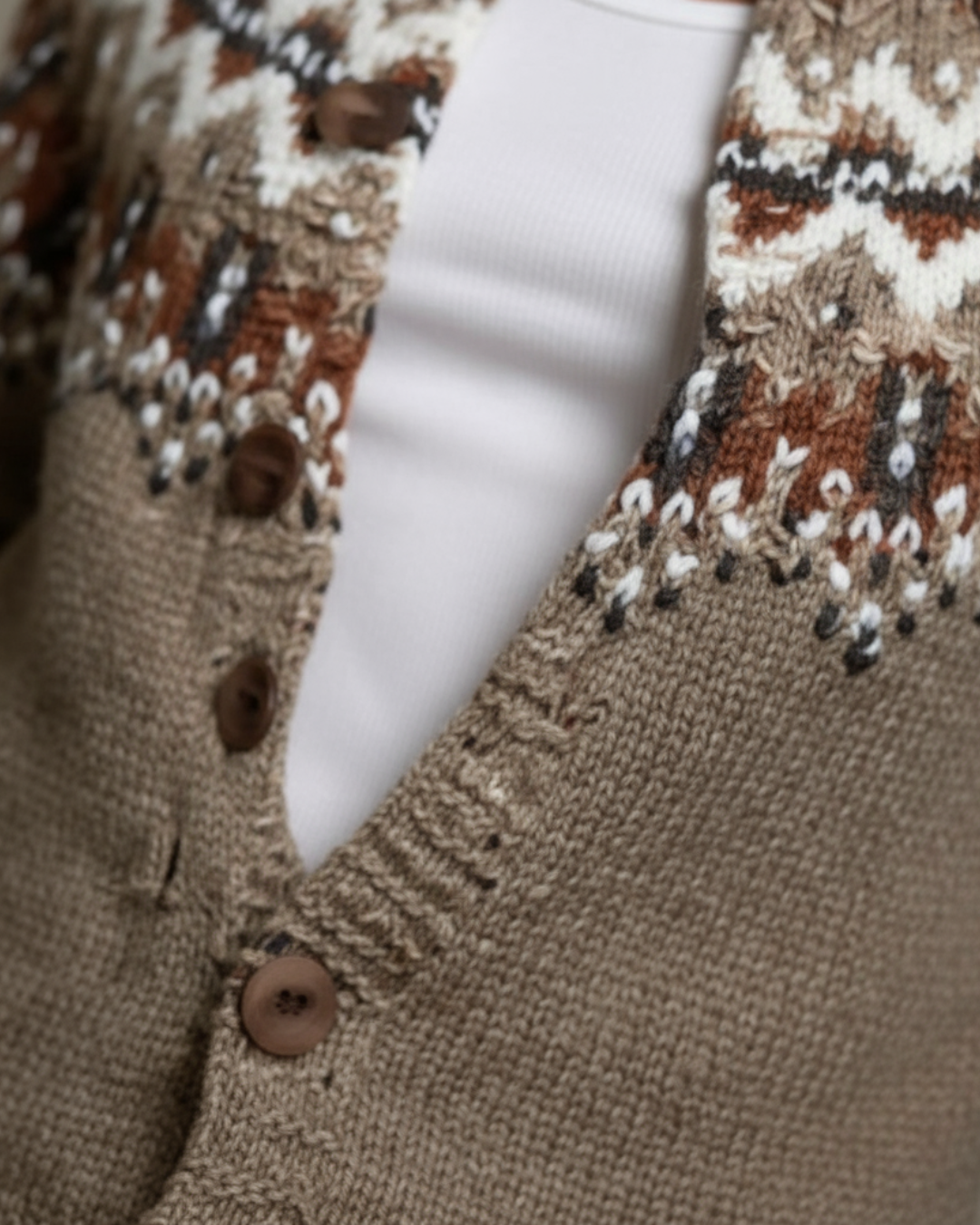 Vivian | Vintage Icelandic Cardigan