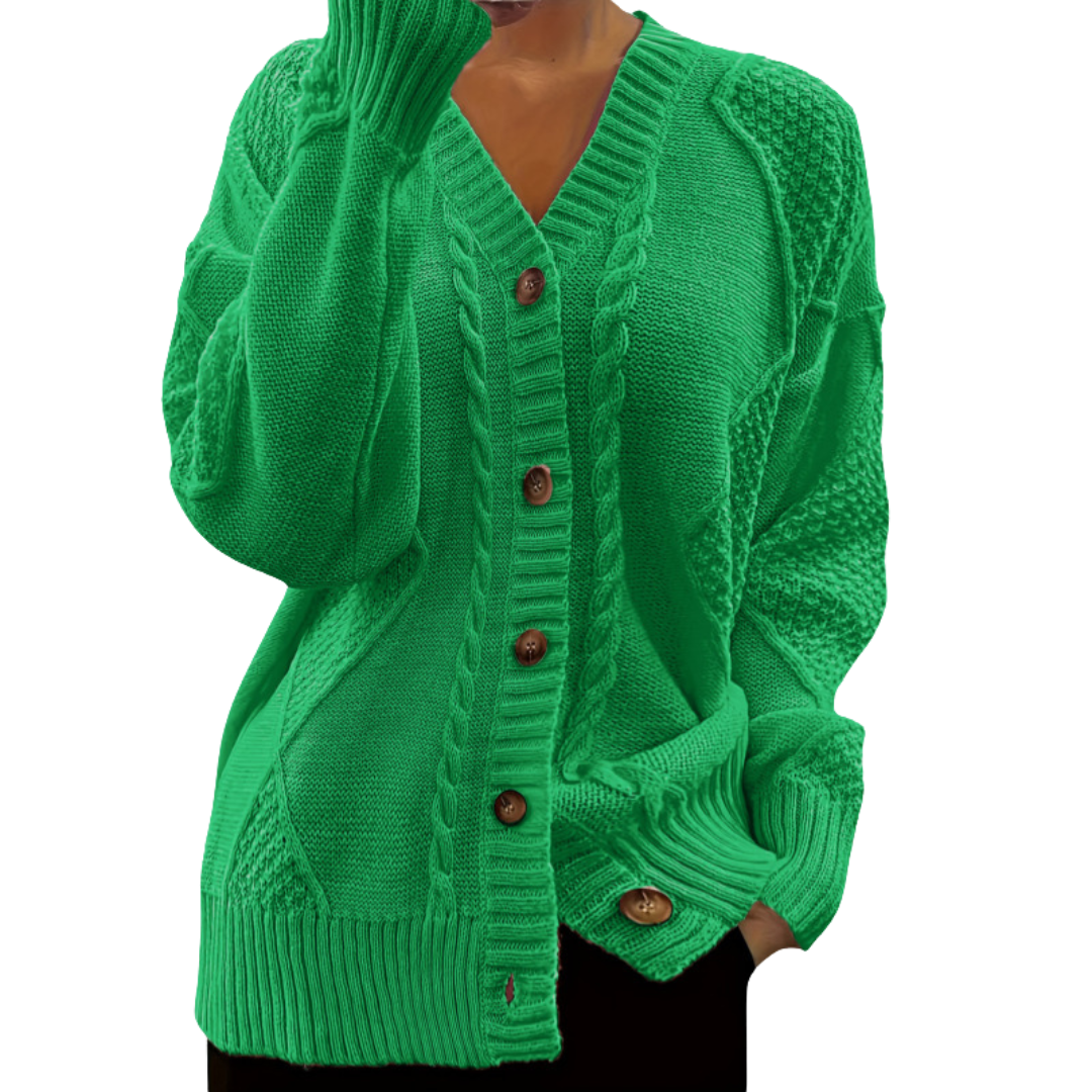 Lydia™ | Cable Knit Cardigan