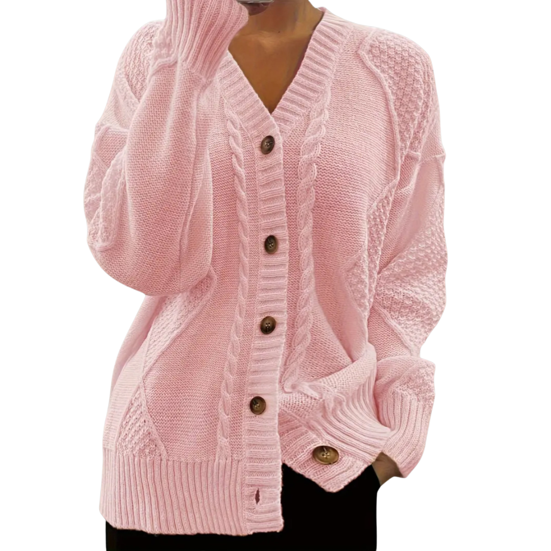 Lydia™ | Cable Knit Cardigan