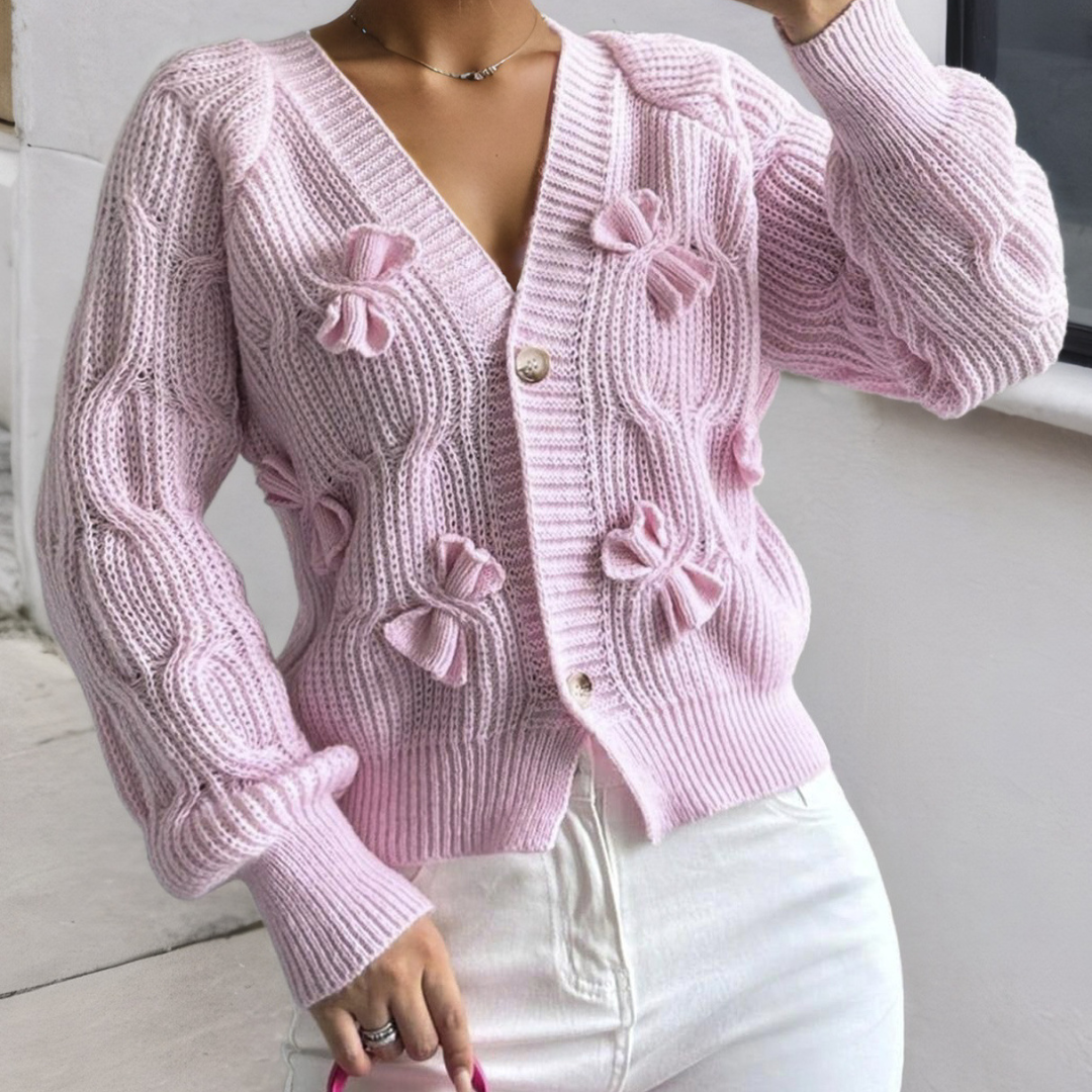 Lydia™ | Bow Bliss Cardigan