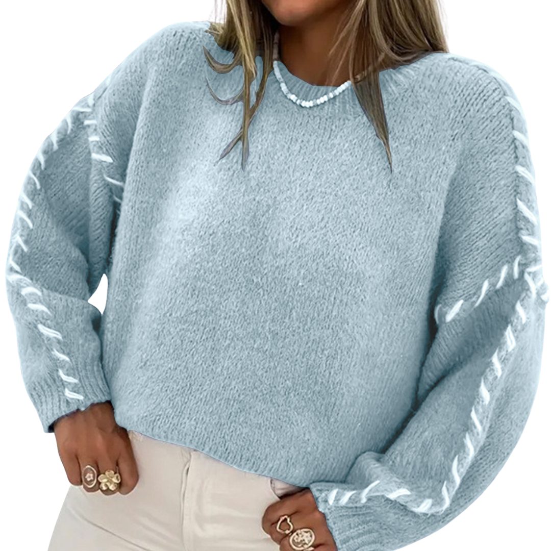 Lydia™ | Frost Weave Sweater