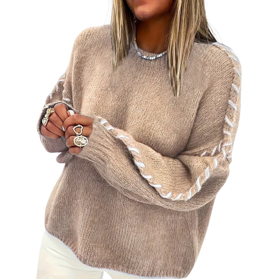 Lydia™ | Frost Weave Sweater
