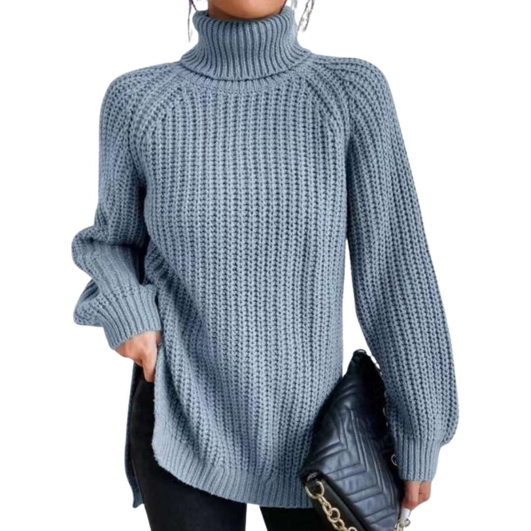 Lydia™ | Cotton Ladies' Turtleneck for Winter