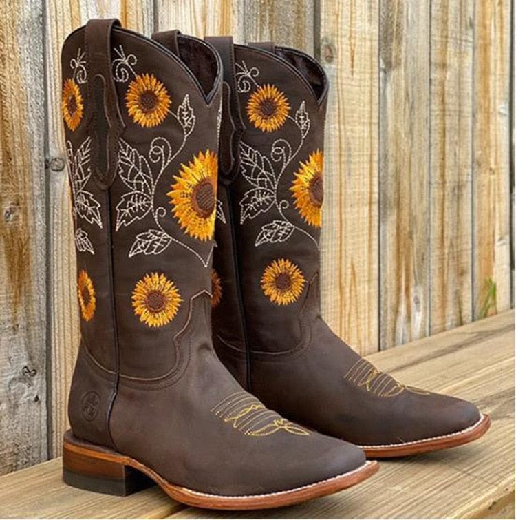 Sunset Bloom Boots