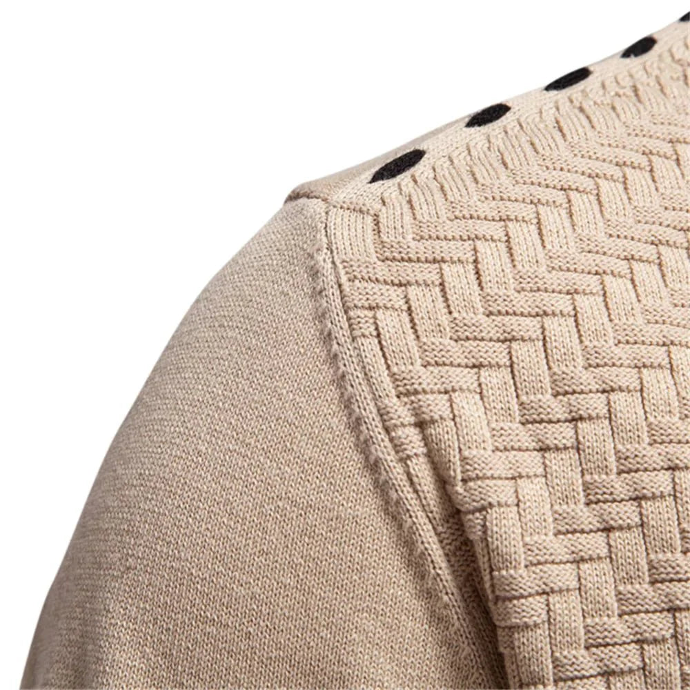 Michael | Warm Men's Cardigan with V-Neck