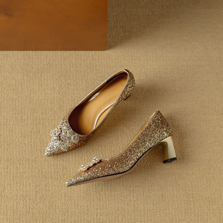 Gloria™| Glitter Pumps