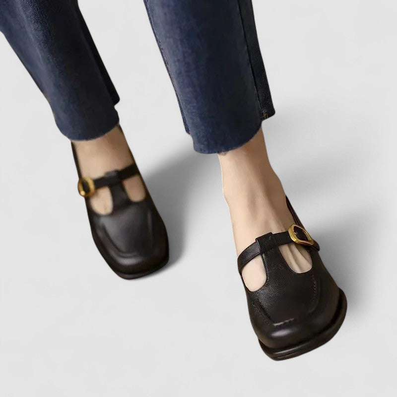 Elizabeth™ – Orthopedic T-Strap Mary Jane Shoes