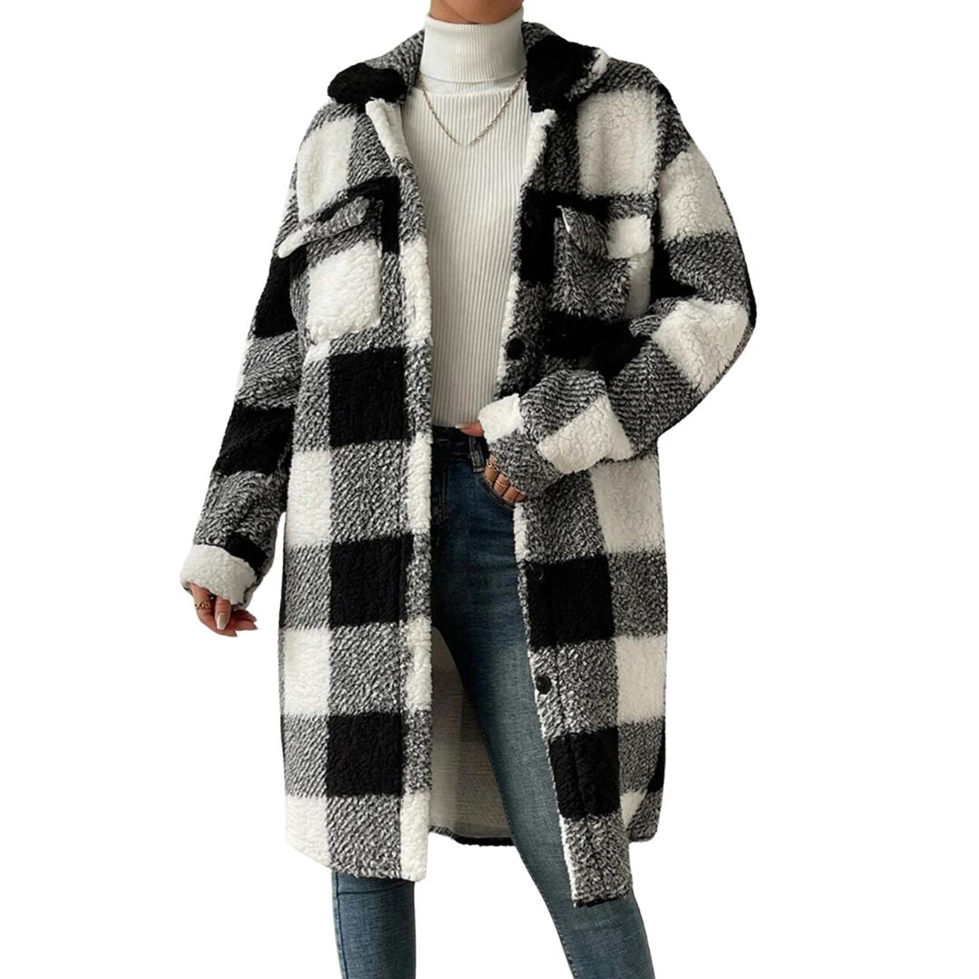 Ariella | Warm Fleece Overcoat