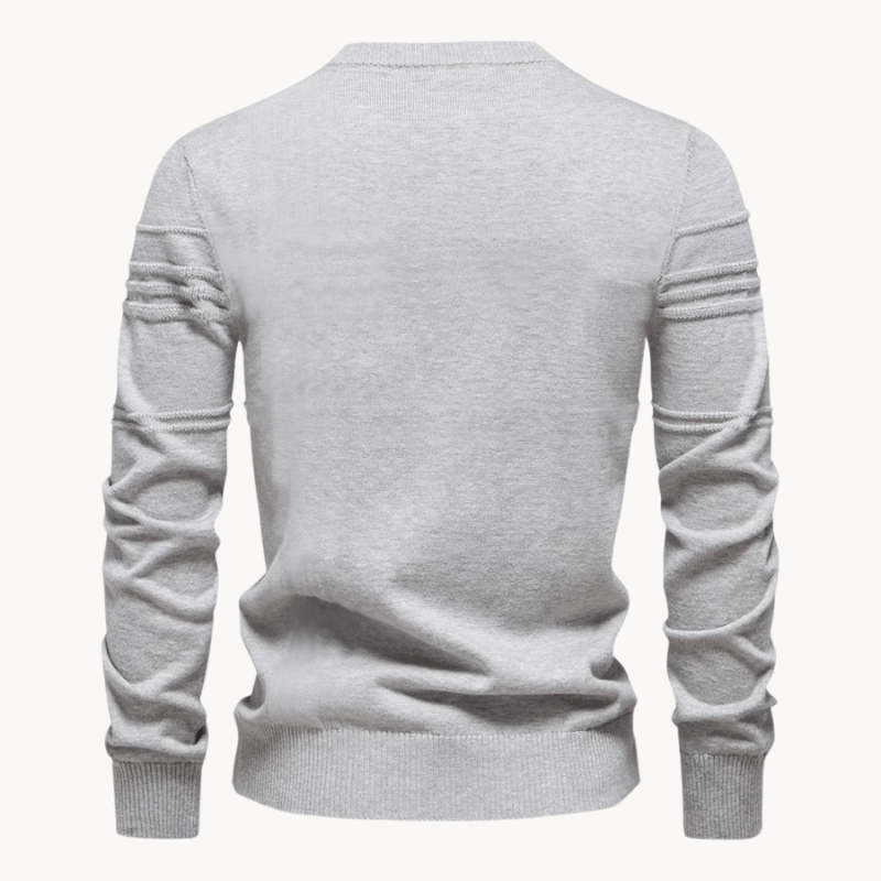 Logan | Stylish men's pullover with a plaid design