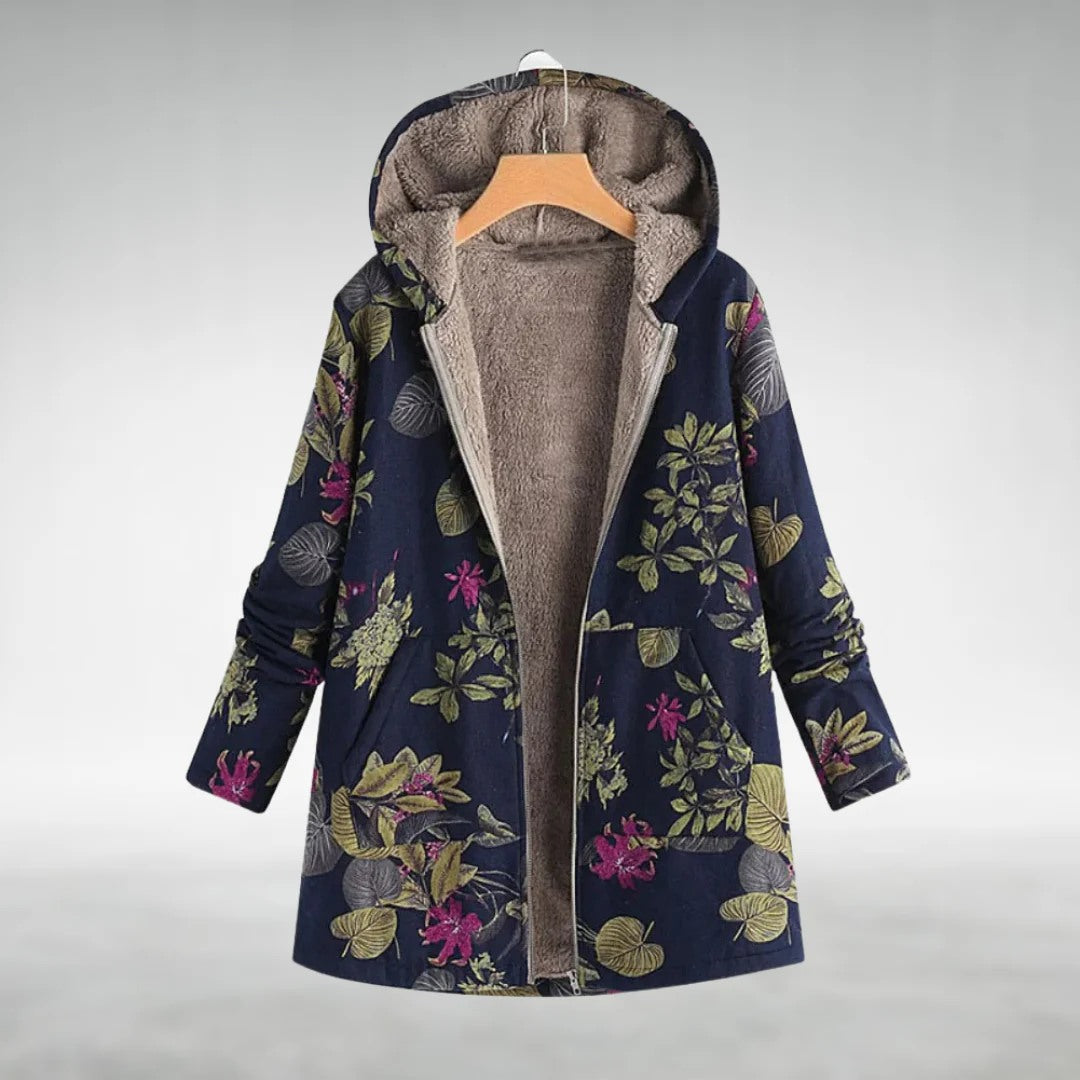 Savannah™ | Floral Fleece Hooded Jacket