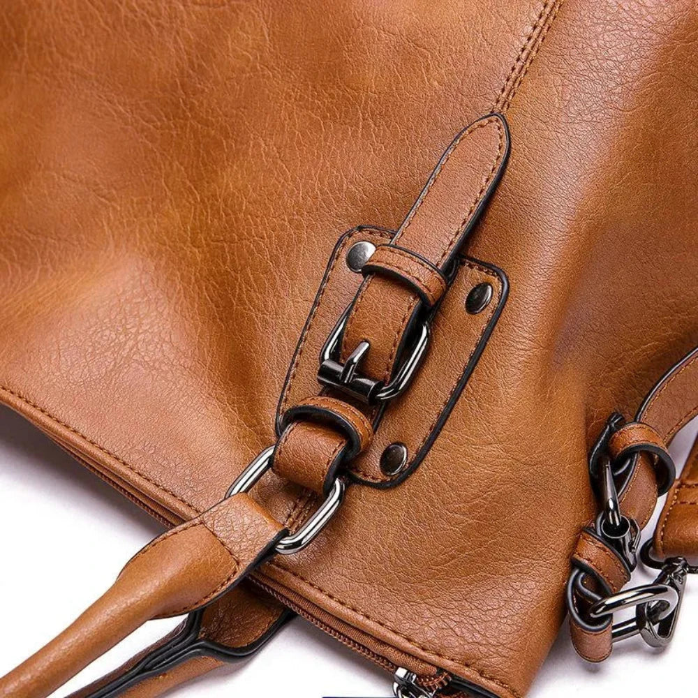 Louise - Graceful Allure Leather Shoulder Bag