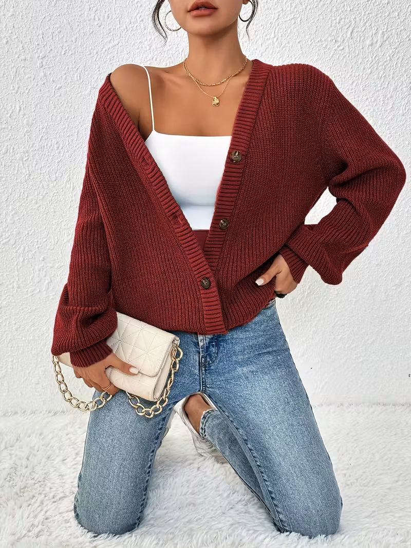 Lydia™| Cozy Knit Button Cardigan