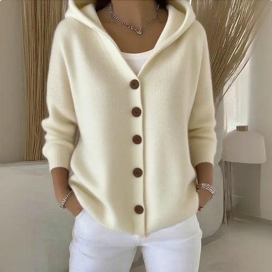 Nylah | Button-Up Hoodie Vest