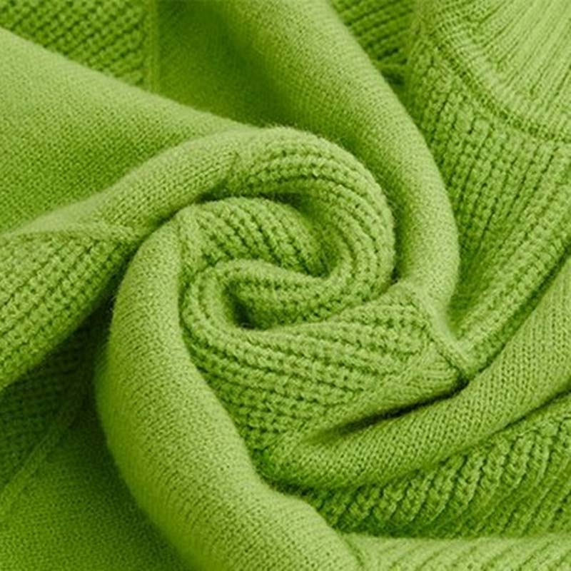 Lydia™ | Textured Turtleneck Knit Sweater