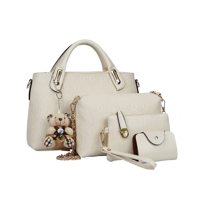 Grace - Legacy 4-Piece Leather Bag Set