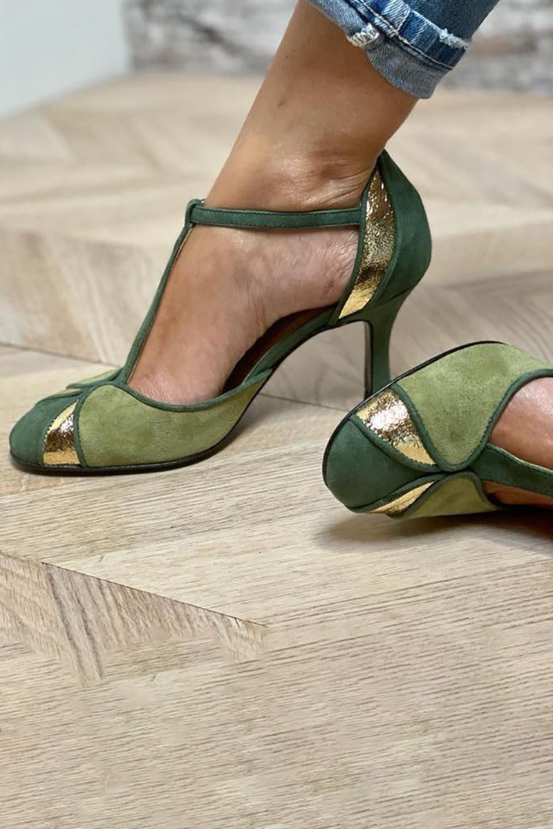 Celestina - Patchwork Low Shoes