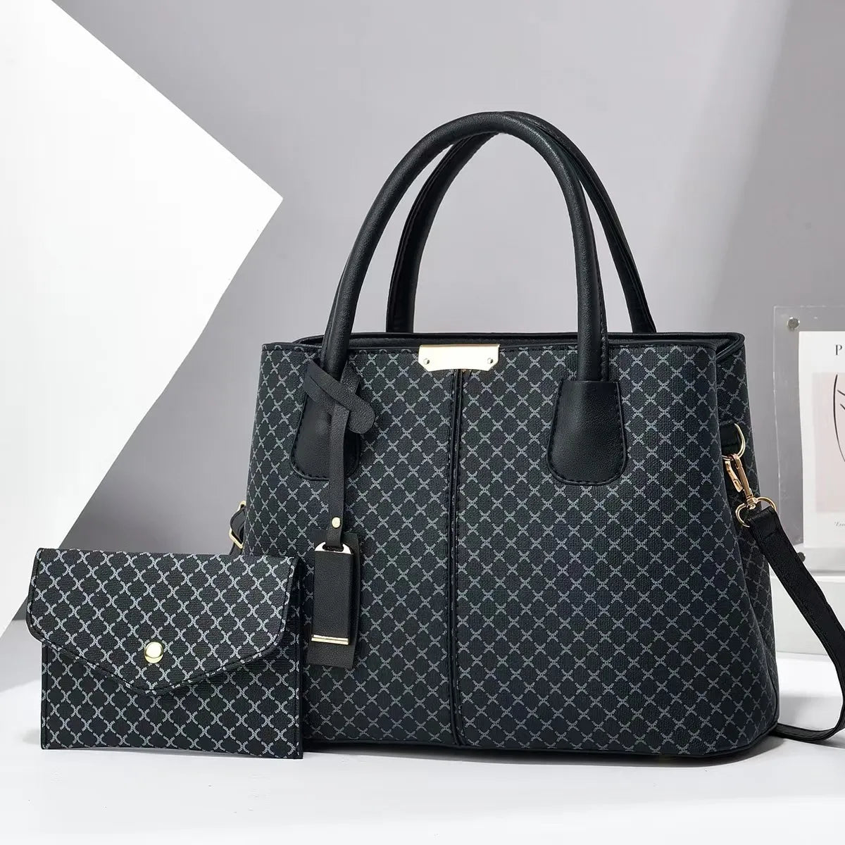 Amelia - Stylish Chic 2-Piece Leather Bag Set
