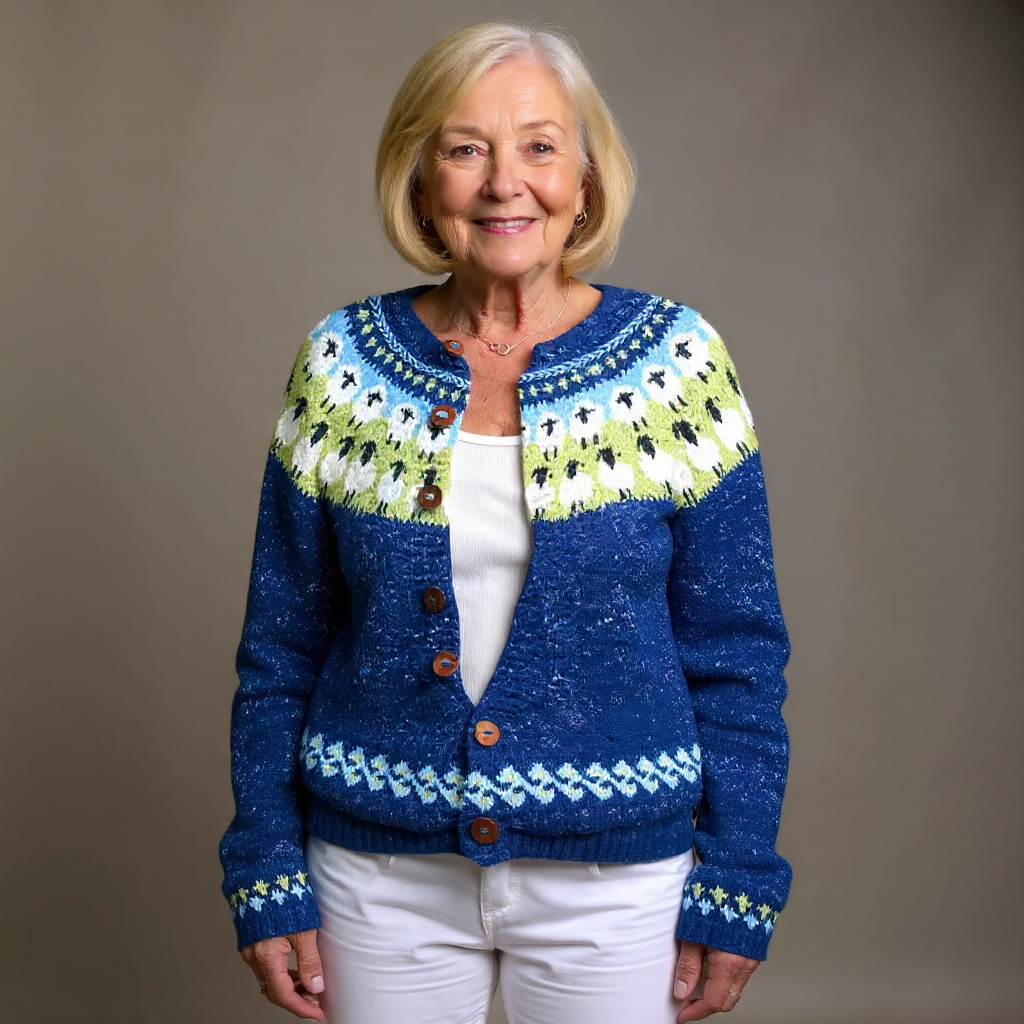 Lydia Porter™ | Classic Heritage Icelandic Cardigan