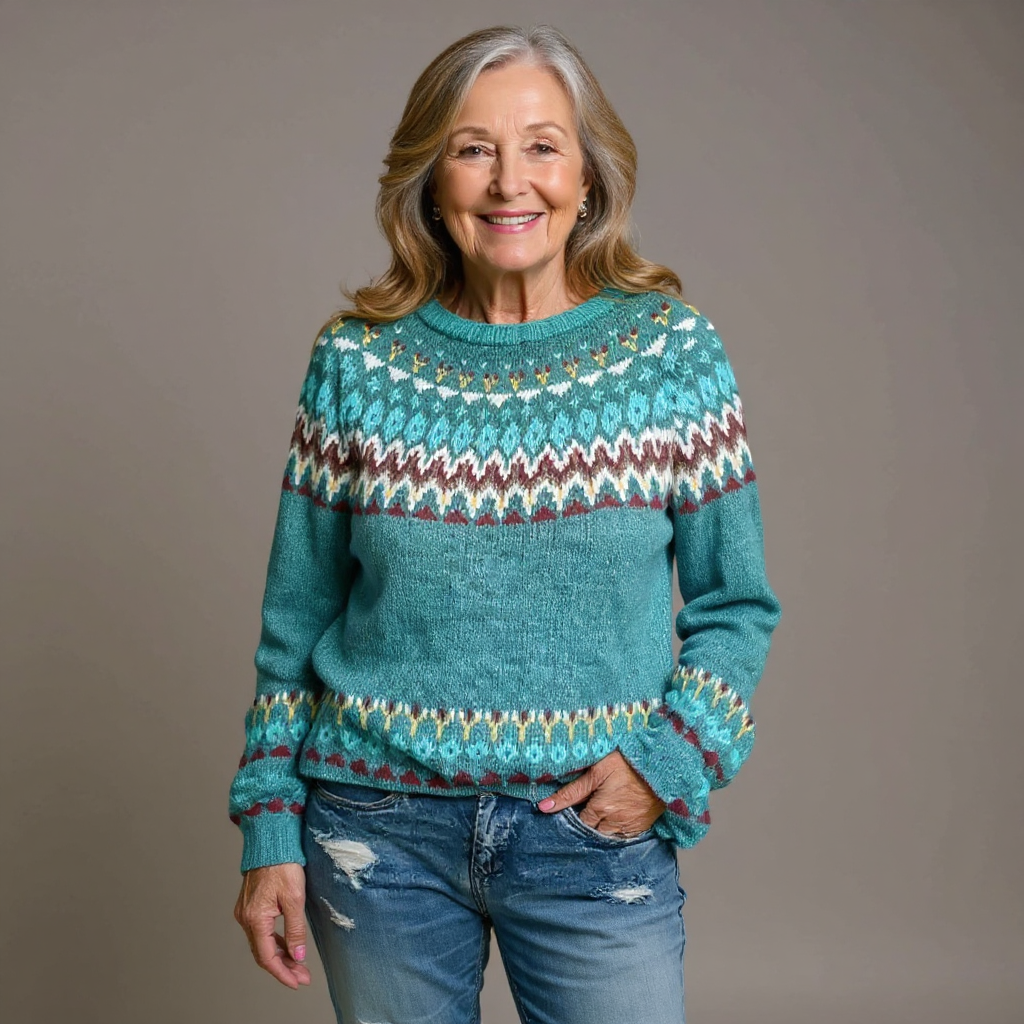 Lydia Porter™ | Icelandic Heritage Hand-Knitted Sweater