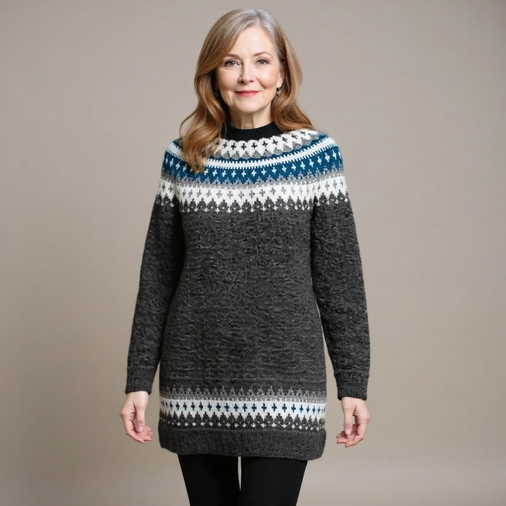 Lydia Porter™ | Icelandic Sweater Heritage Elegance