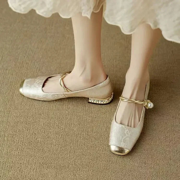 Mestelle™| Leather Mary Janes